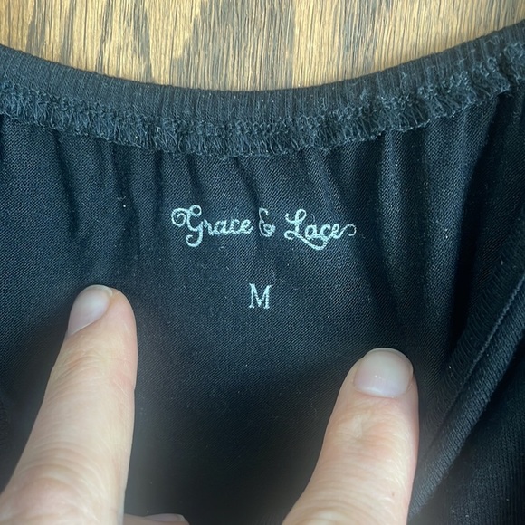 Y2K Black and White Lace Slips - Picture 4 of 6